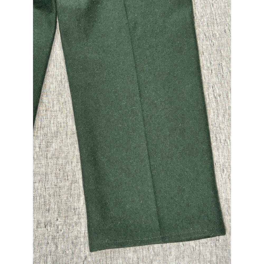 Vintage Codet Cargo Pants Mens 38x33 Green Wool Hunting Utility Heavyweight - Picture 16 of 16